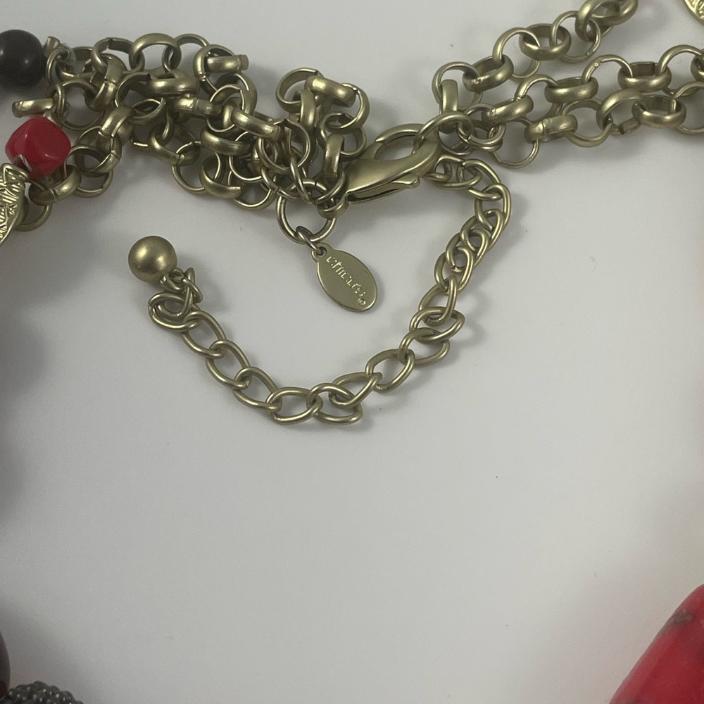 Chic Multicolor Beaded Necklace - Picture 9 of 9
